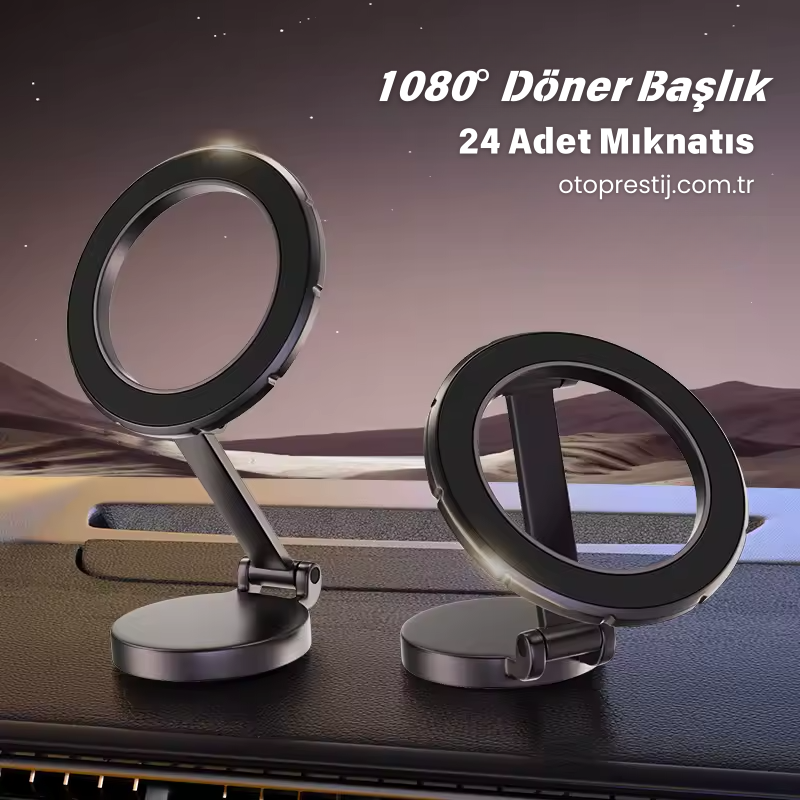 Auto Prestij | MagSafe & Manyetik 1080° Telefon Tutucu